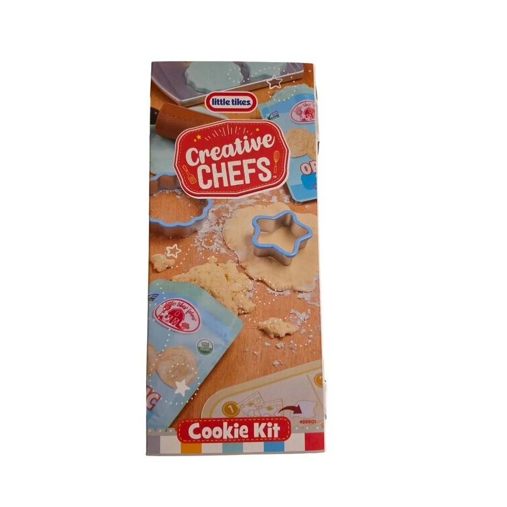 Little Tikes Creative Chefs Cookie Kit 11 Piece Pretend Play Baking Set New